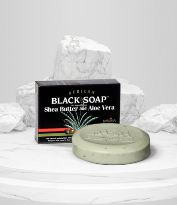 Black Soap with Shea Butter & Aloe Vera
