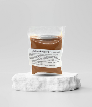Cayenne Pepper BTU 2oz