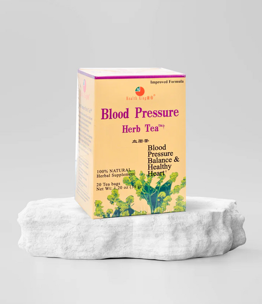 Blood Pressure Herb Tea by Sunshine's Health Food Store — natural herbal formula for heart health, healthy blood pressure and vascular circulation support