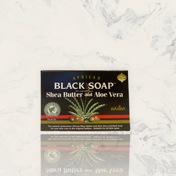 Black Soap with Shea Butter & Aloe Vera
