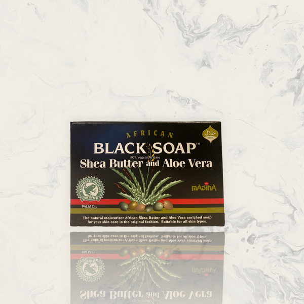 Black Soap with Shea Butter & Aloe Vera